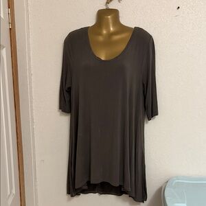 Cupio Women's Gray tunic top